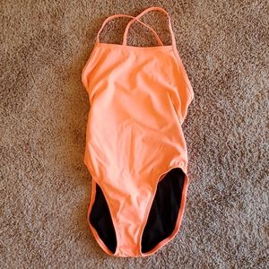 Jolyn Brandon 2 Onesie in Papaya